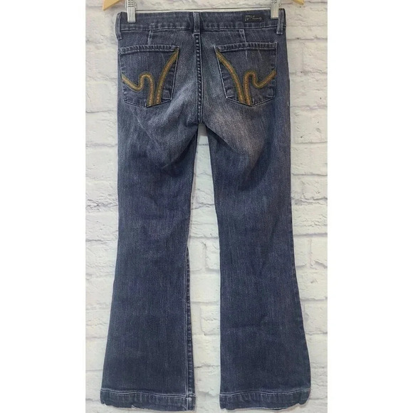 Citizens of Humanity Jeans Wimbledon #175 Women's 27 Medium Wash Faye Wide Leg - Picture 3 of 9